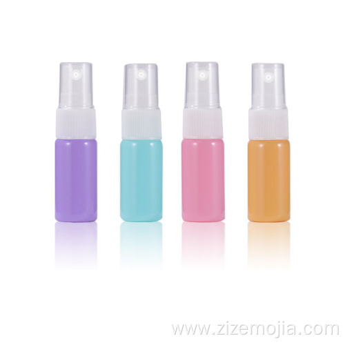 Small volume 10ml clear glass cosmetic spray bottle